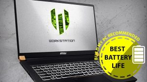 Best Battery Life Workstation Laptop
