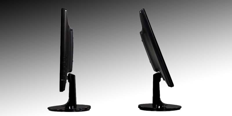 Benq 24 inch Monitor Side View