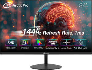 ArcticPro 24″ 144Hz Gaming Monitor