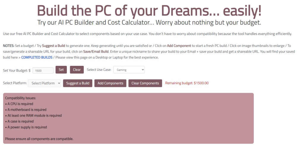 Best Website for Gaming PCs